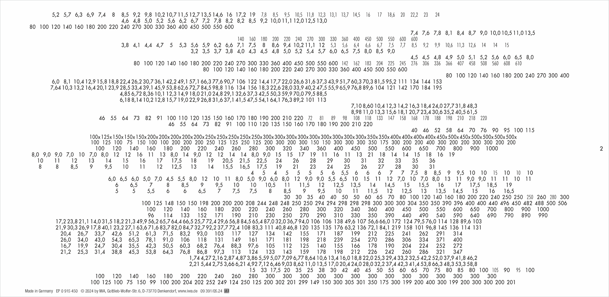 inner sheet back